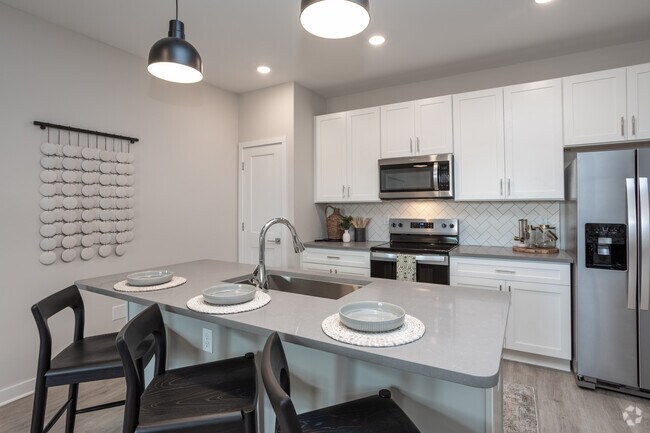 2 habitaciones, 2 baños, 1136 pies cuadrados, Bahia, cocina - Middle Sound West Apartments