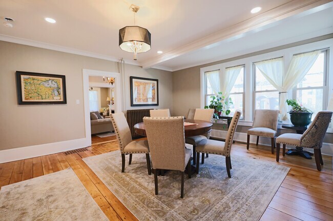Gather in a formal dining room or breakfast nook - 203 10th St S