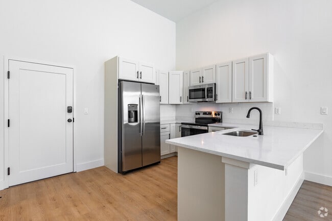 2BR, 2BA - 803SF - Kitchen - The Milk Stacks: Boutique Luxury Living in...
