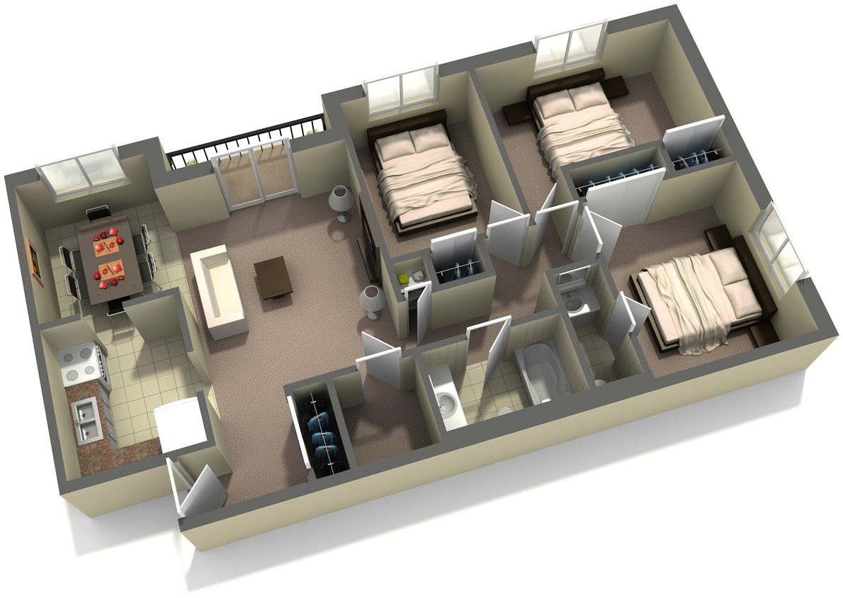 Floorplan - 505 Parkside D