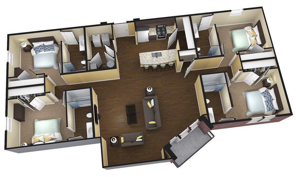 4 Bedroom Apartments 4 Bedroom Apartments For Rent 3 To 4 Bedroom ...