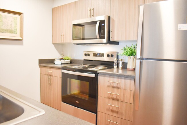 Cocina moderna - Riverview Apartments