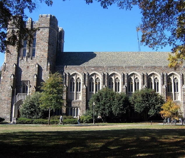 Perkins Library is one of the largest private university libraries in the country