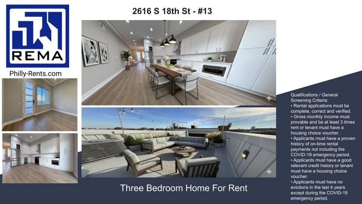 Contemporary South Philadelphia Townhouse With Private Rooftop Terrace - Contemporary South Philadelphia Townhouse With Private Rooftop Terrace