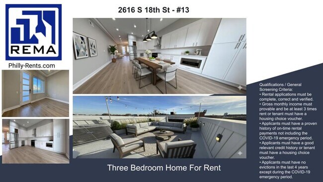 Contemporary South Philadelphia Townhouse With Private Rooftop Terrace - Contemporary South Philadelphia Townhouse With Private Rooftop Terrace