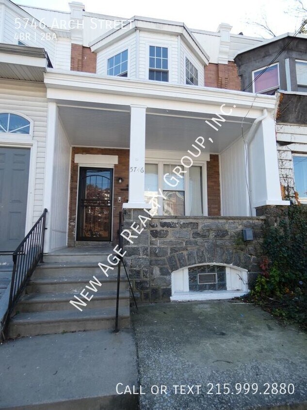 5746 Arch St, Philadelphia, PA 19139 House Rental in Philadelphia, PA