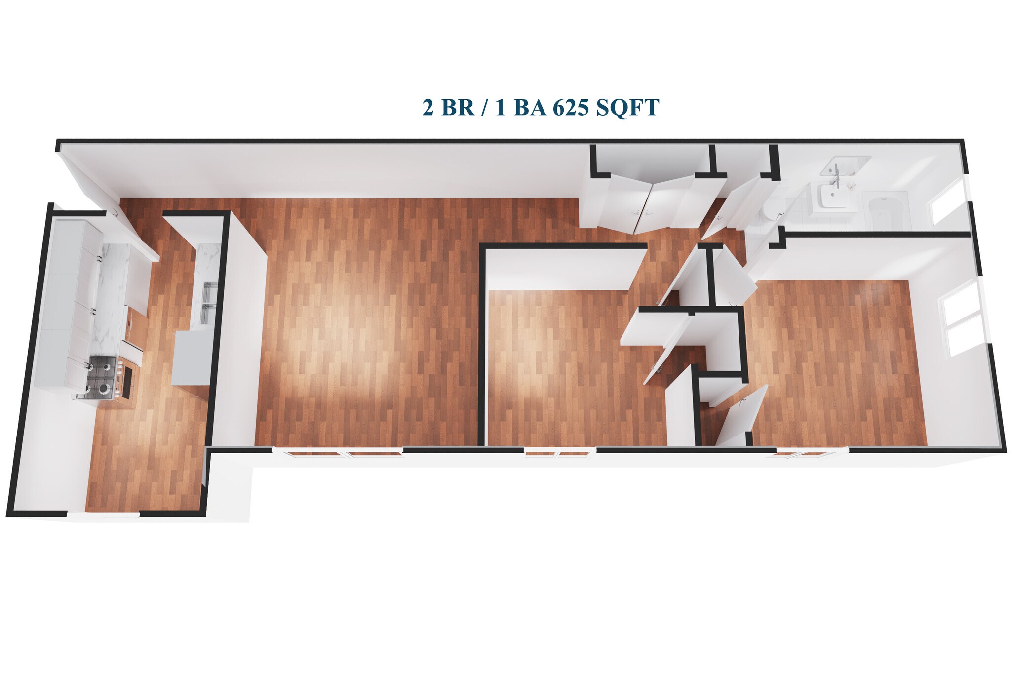 Seneca Oaks – 2 Bed/1 Bath