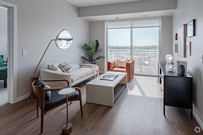 2BR, 2BA - Clyde | Hopkins MN Luxury Apartments | The Hallon - The Hallon