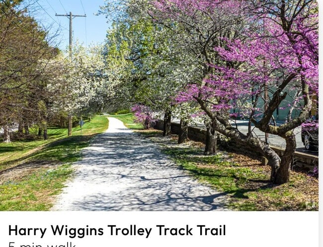 Trolley Trail Springtime - 333 W Meyer Blvd