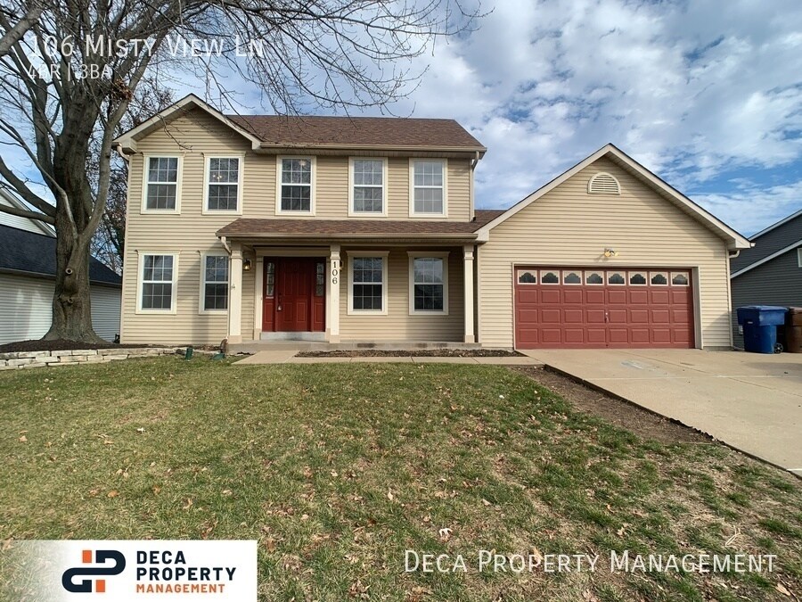 106 Misty View Ln, St. Peters, MO 63376 House Rental in St. Peters