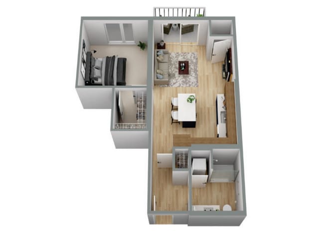 Interior Photo - Oaks Pentagon Village