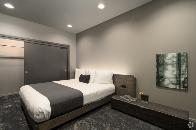 2 habitaciones, 1 baño - 1270 pies cuadrados - Dormitorio - Montvale Lofts