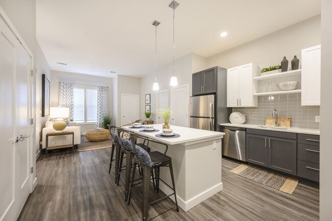 Updated Kitchen - Harborwalk Apartments at Plymouth Station