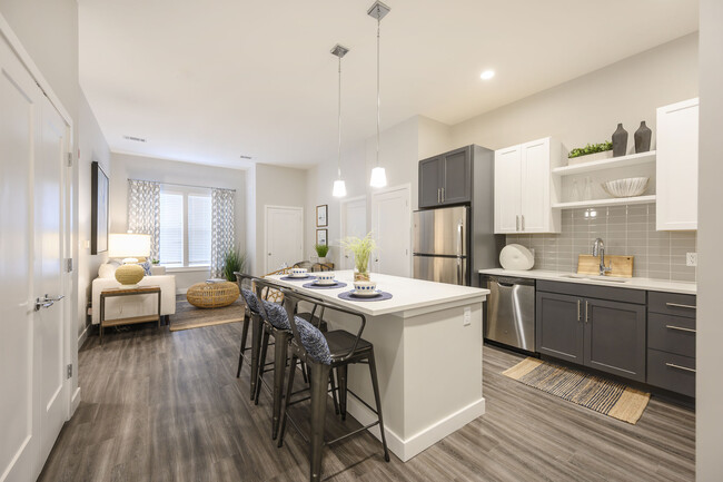 Updated Kitchen - Harborwalk Apartments