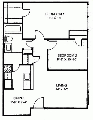 2BR/1BA - Rivanna Terrace