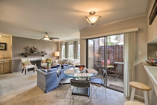 Living Room-Dinning Room - 8020 Braesmain Dr
