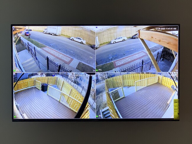 Security Cameras Front/Rear - 6820 S Anthony Ave