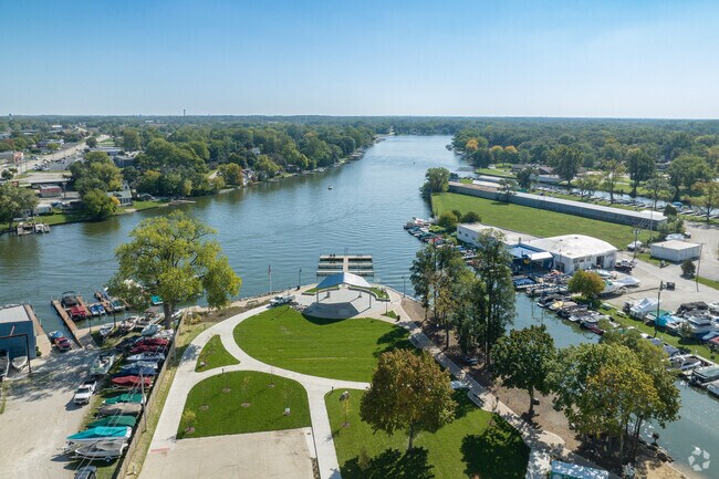 Nestled into a fork in the Fox River is Old Town McHenry, a charming, and historic neighborhood.