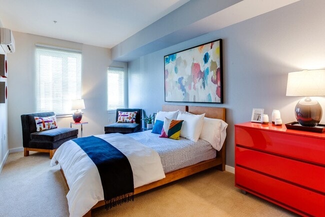 Central air conditioning, large windows and walk-in closets make for the most comfortable living - The Matisse