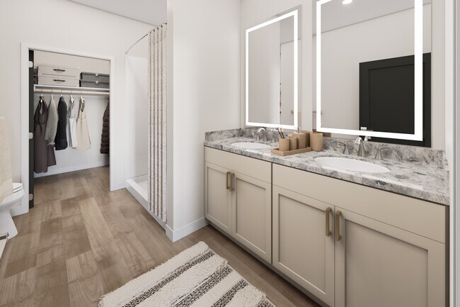 El baño principal de Dogwood - Apex at Vista Ridge