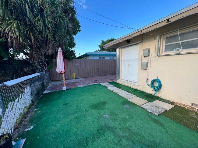 Half of the backyard - 5891 NE 18th Ave