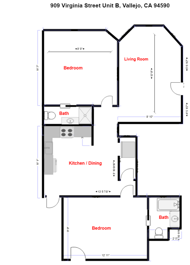 Foto del edificio - Adorable 2 bedroom 2 bath Apartment