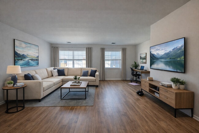 Concept Design-2 bedroom Living RM - Fairway Manor Senior Rental Apartments 55+