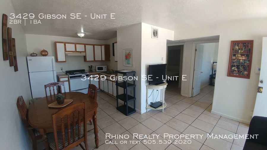 3429 Gibson Blvd SE Unit E, Albuquerque, NM 87106 Apartment for Rent