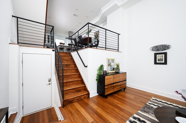 Living room up to kitchen and dining - 623 Mcclellan St