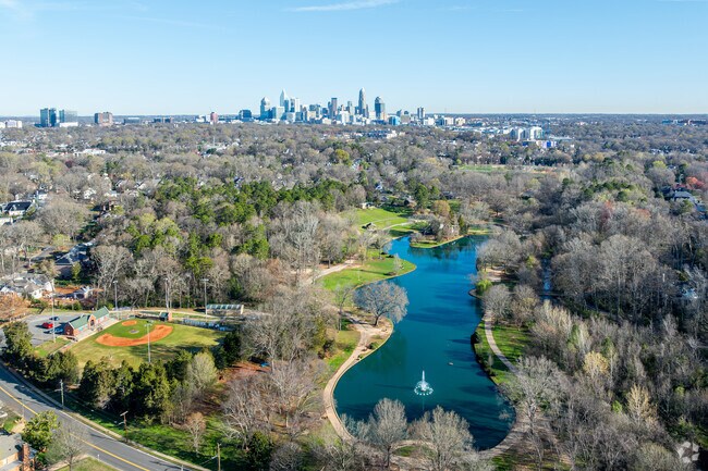Freedom Park in Dilworth is just a stone's throw from Uptown Charlotte.