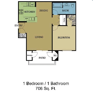 1BR/1BA - Terracina at Santa Rosa