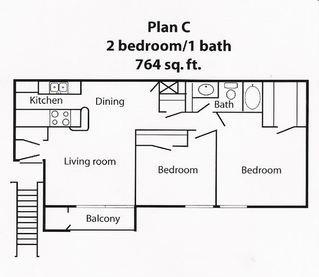 2HAB/1BA - Champion Court