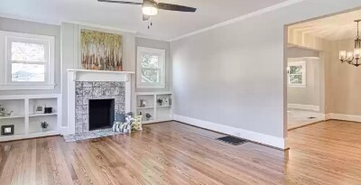 Living Room - 817 Shober St