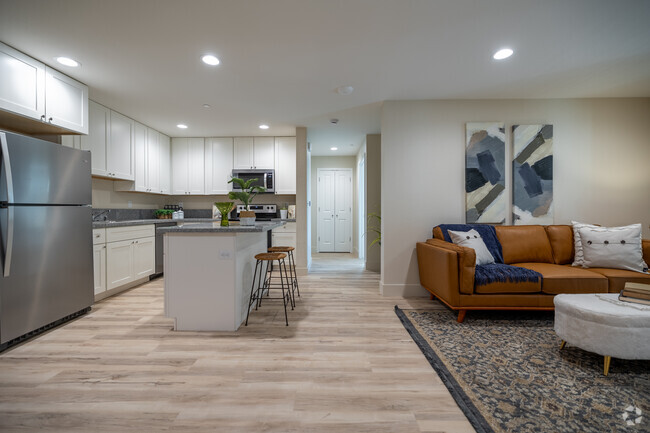 View from Front door towards kitchen - Rumble Estates Apartments