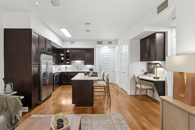 Open Kitchen with Kitchen Island - The William