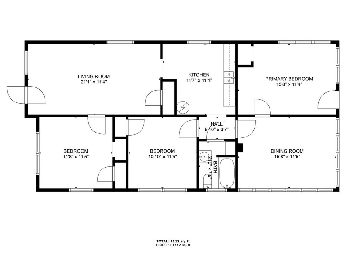 Primary Photo - Newly remodeled 3 bedroom/ 2 baths