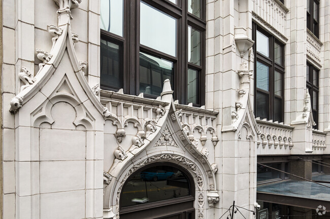 Building Facade Detail - Mather Studios