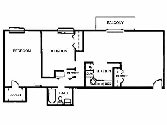 2BR/1BA - Madison Gardens