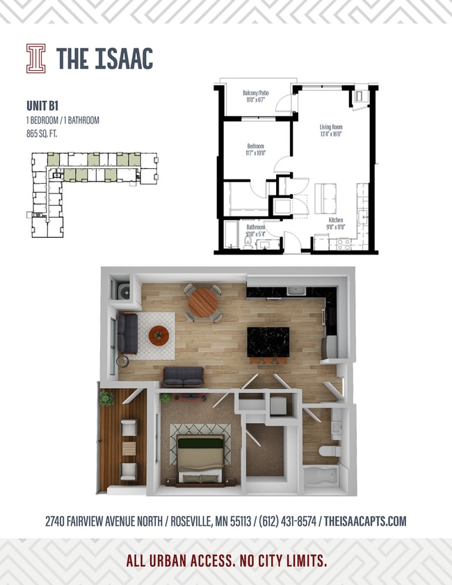 Interior Photo - The Isaac Apartments