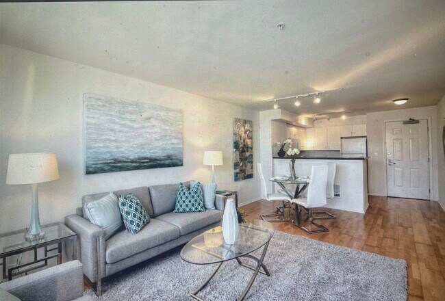 Leaving Room with different furniture staging - 8400 Oceanview Ter