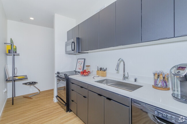 Studio - 504 SF - The Foundry at The Bridge District