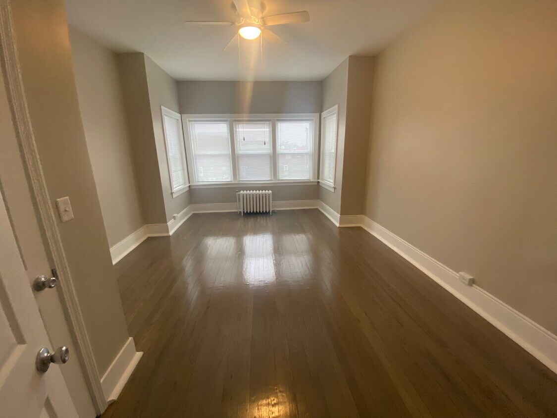 Refinished hardwood flooring - 5933 Park Pl