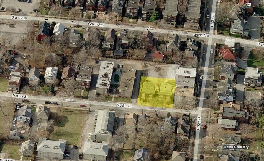 Aerial Photo - 3002-3008 Mcgee St