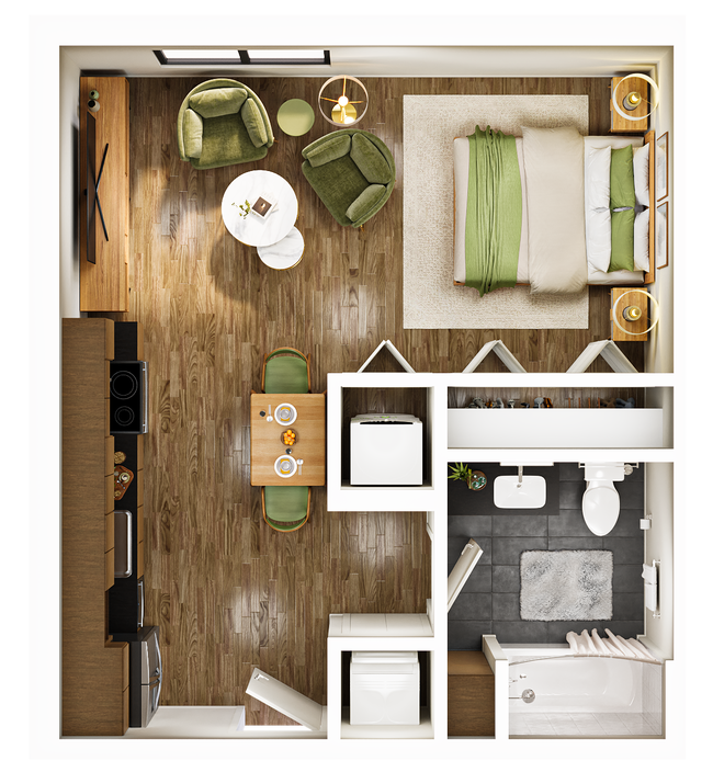 Floorplan - Metro Parc