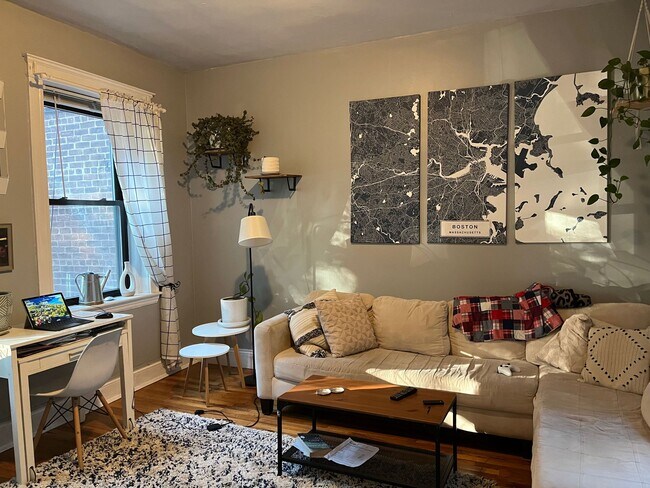 Living room (previous tenant) - 43 Glenville Ave