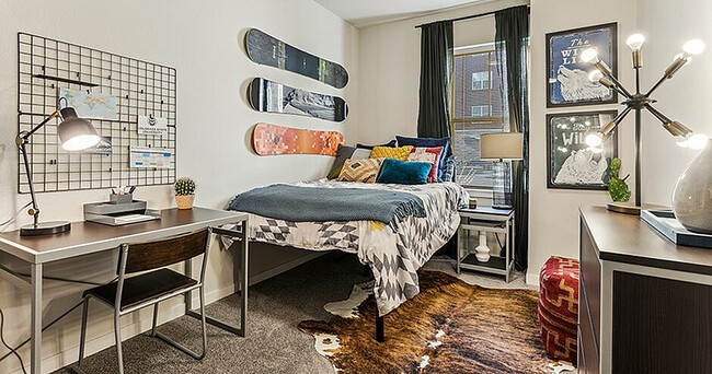 Bedroom-02-Stadium-Apartments-Fort-Collins-CO-12 - Stadium Apartments:  Off-Campus Student Ho...