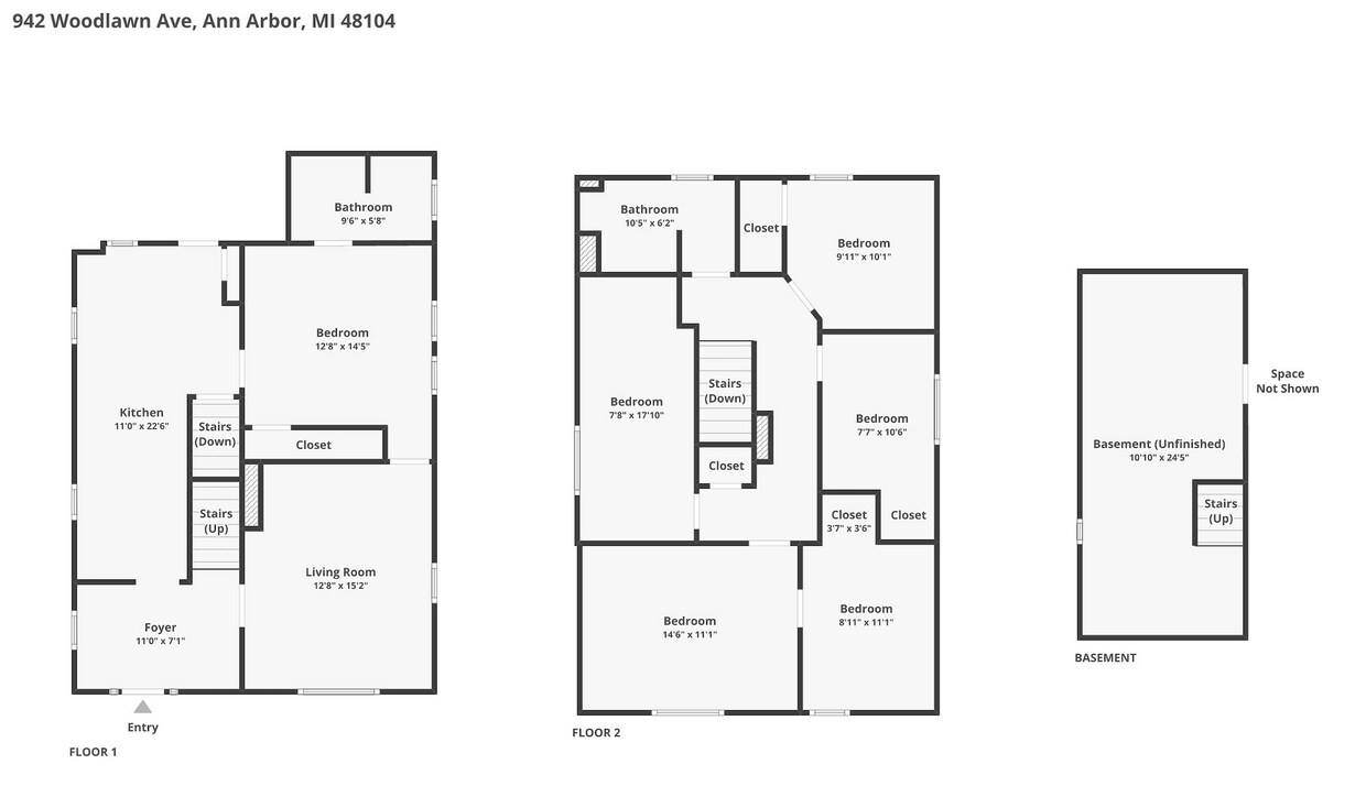 4-Bedroom Near U-M with Bonus Room | Big Yard & Front Porch | On-site Laundry - 4-Bedroom Near U-M with Bonus Room, Big Backyard & Front Porch
