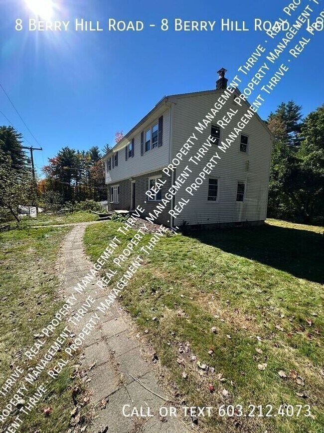 8 Berry Hill Rd Hooksett, NH 03106 Alquileres en Hooksett, NH