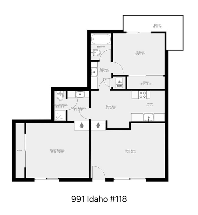 Foto del edificio - Remodeled Upstairs 2 Bed 2 Bath Condo with...
