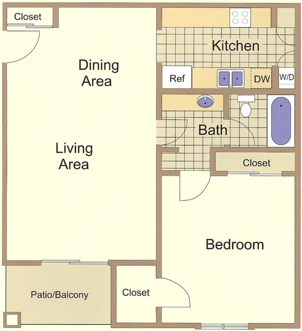 Floorplan - 3825 E Camelback Rd